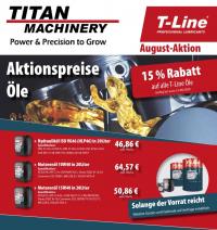 T-LINE Aktionspreise bis 31.08.2024